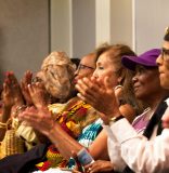 A birthday party in honor of arts champion Sandrell Rivers