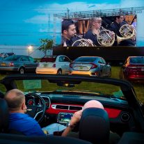 New World Symphony to take its WALLCAST to the drive-in