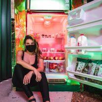 Buddy System MIA’s Community Fridges beautified with art by team of Miami artists