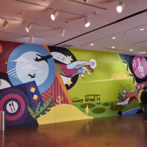 Miami as seen through the eyes of Wall’n Collective in HistoryMiami mural