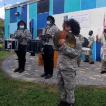 Amid Concrete, A Beautiful Oasis Of Green Was Born