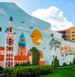 Art duo Chalk & Brush bring Downtown Coral Gables to life with colorful murals