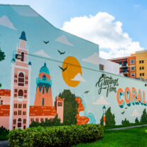 Art duo Chalk & Brush bring Downtown Coral Gables to life with colorful murals