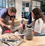 Watch potters-in-residence work, try your hand at the pottery wheel at the Wolfsonian
