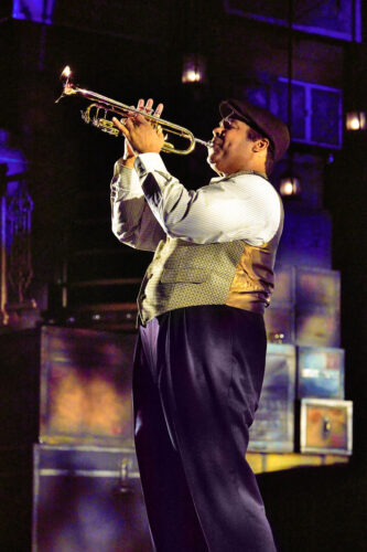 James Monroe Iglehart, who originated the role of Genie in Disney’s “Aladdin” on Broadway, will play Louis Armstrong in the Broadway production of “A Wonderful World.” (Photo courtesy of Jeremy Daniel)