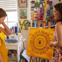 ‘Brushes with Cancer’ at The Arsht: Journeys Seen from an Artist’s Perspective