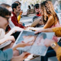 Ready, Set, Go at the Photo Book Speed Date at PAMM