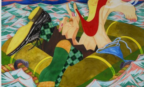 Mark Thomas Gibson, Fornicators, 2025 / Image courtesy of the artist and KDR