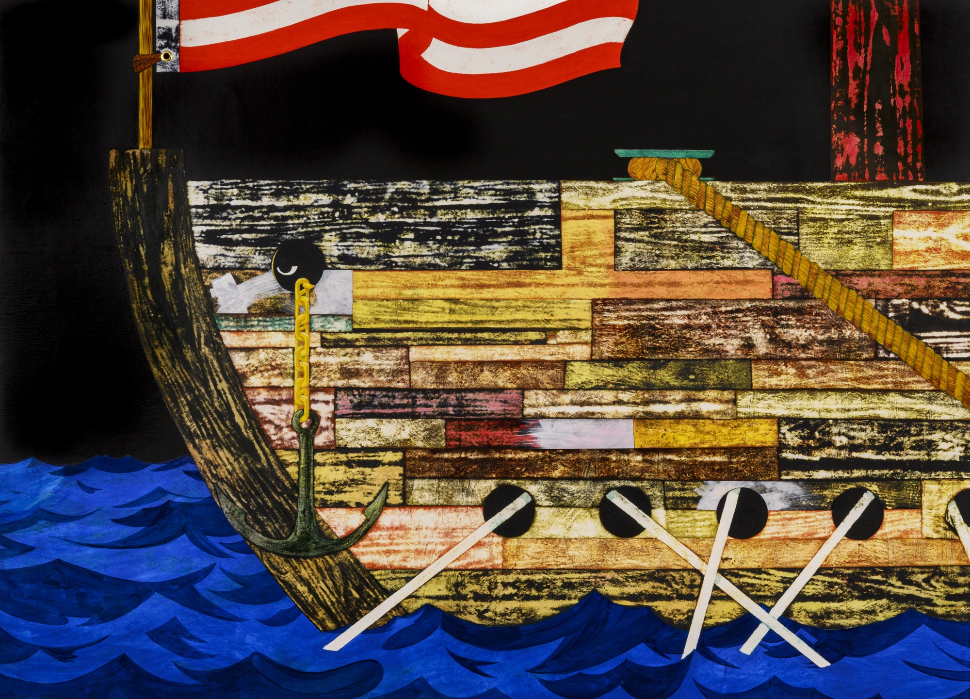 ark Thomas Gibson, The Shipwreck, 2025 / Image courtesy of the artist and KDR