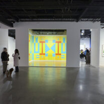 El hábitat perceptivo de la pintora Karen Rifas en LnS Gallery