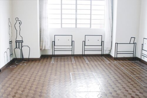 Liene Bosquê, What Remains (series), 2011. Print on paper mounted in a sintra board. 10.5 x 7 in. Photo: Liene Bosquê