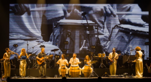 Jorge Drexler will be accompanied by a band of eight musicians,.